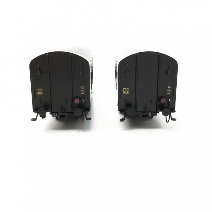 2 Fourgons Dqd2m SNCF Ep III - HO 1/87 - LSMODELS 30303