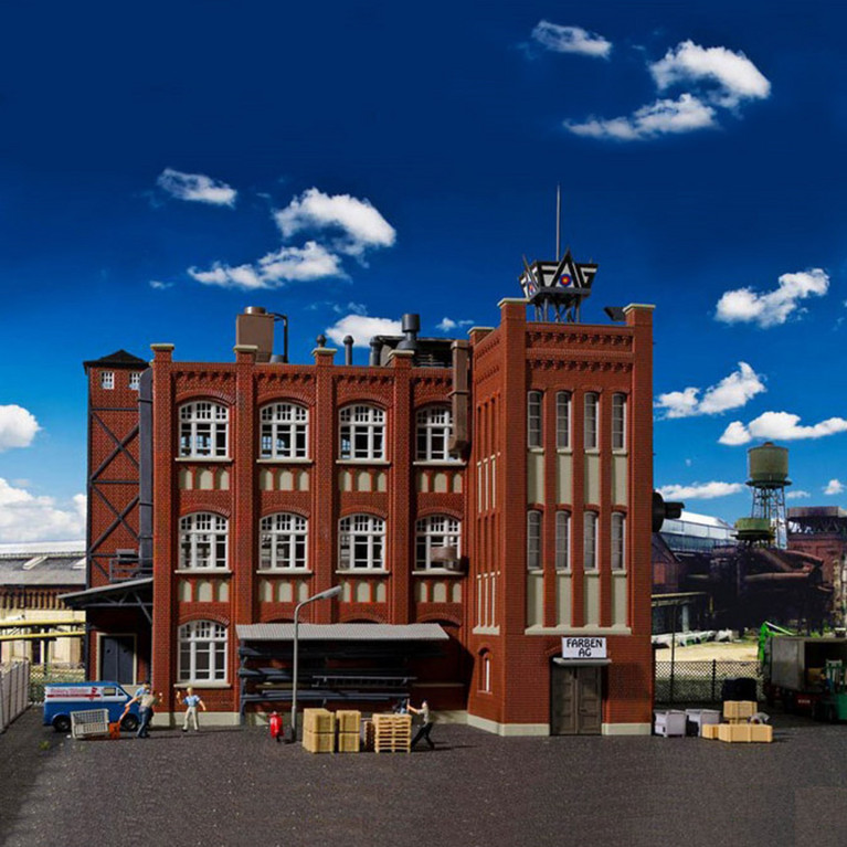 Usine d'époque HO KIBRI 39814 modelisme ferroviaire diorama neuf KIBRI