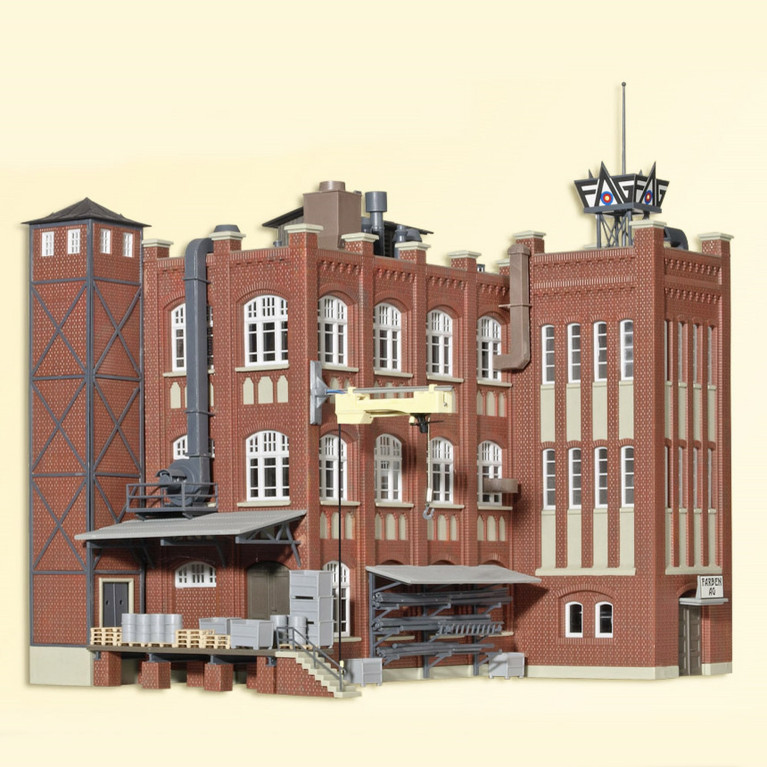 Usine d'époque HO KIBRI 39814 modelisme ferroviaire diorama neuf KIBRI