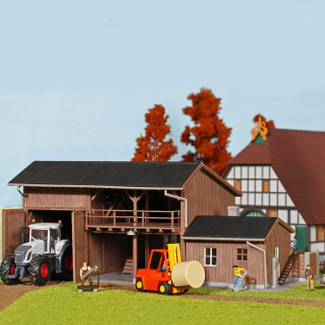 Hangar HO KIBRI 39815 modelisme ferroviaire diorama neuf KIBRI