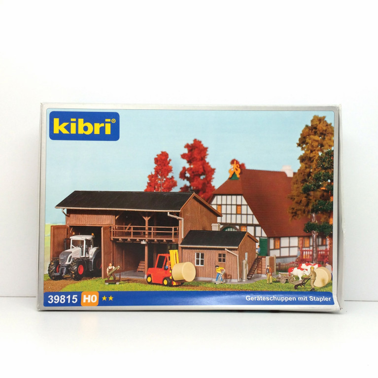 Hangar HO KIBRI 39815 modelisme ferroviaire diorama neuf KIBRI