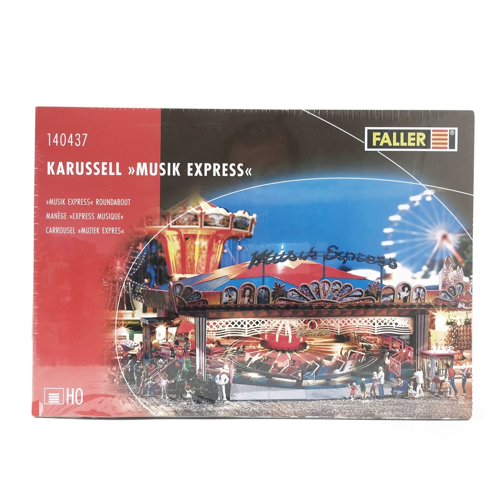 Manège Top Spin Motorisé Faller - Échelle HO 1/87 - Fête Foraine - Réf 140431
