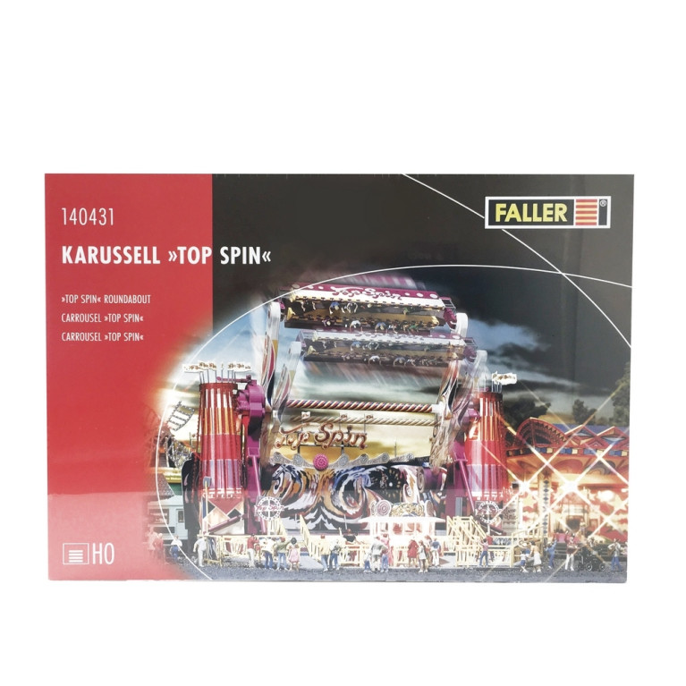 Manège Caroussel "Top Spin" (Motorisé) - Fête Foraine-HO-1/87-FALLER 140431