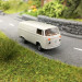 VW T2 Combi Bay Window tôlé-HO 1/87-BREKINA 33545