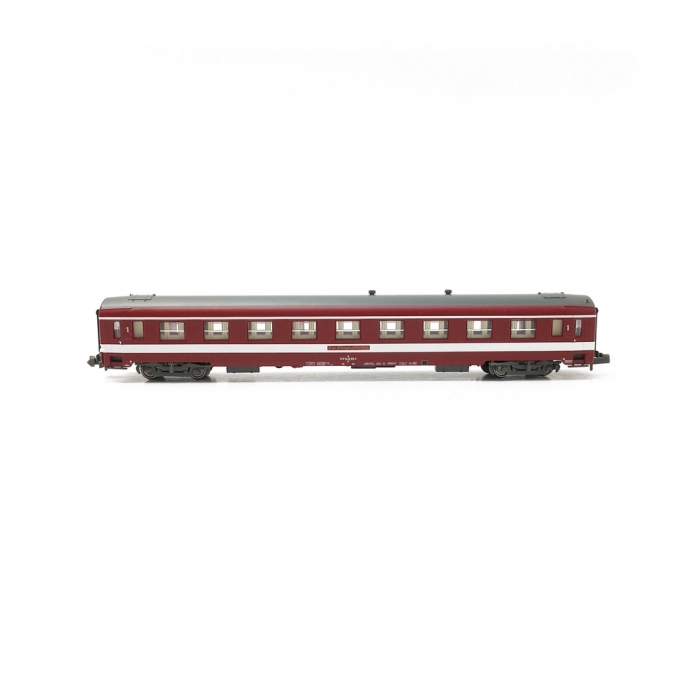 Voiture A9 UIC Capitole SNCF Ep III - N 1/160 - REE NW157
