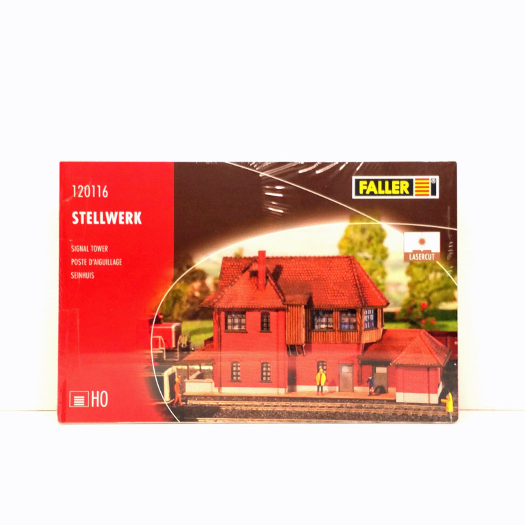 Poste d'aiguillage HO FALLER 120116 modelisme ferroviaire diorama neuf FALLER