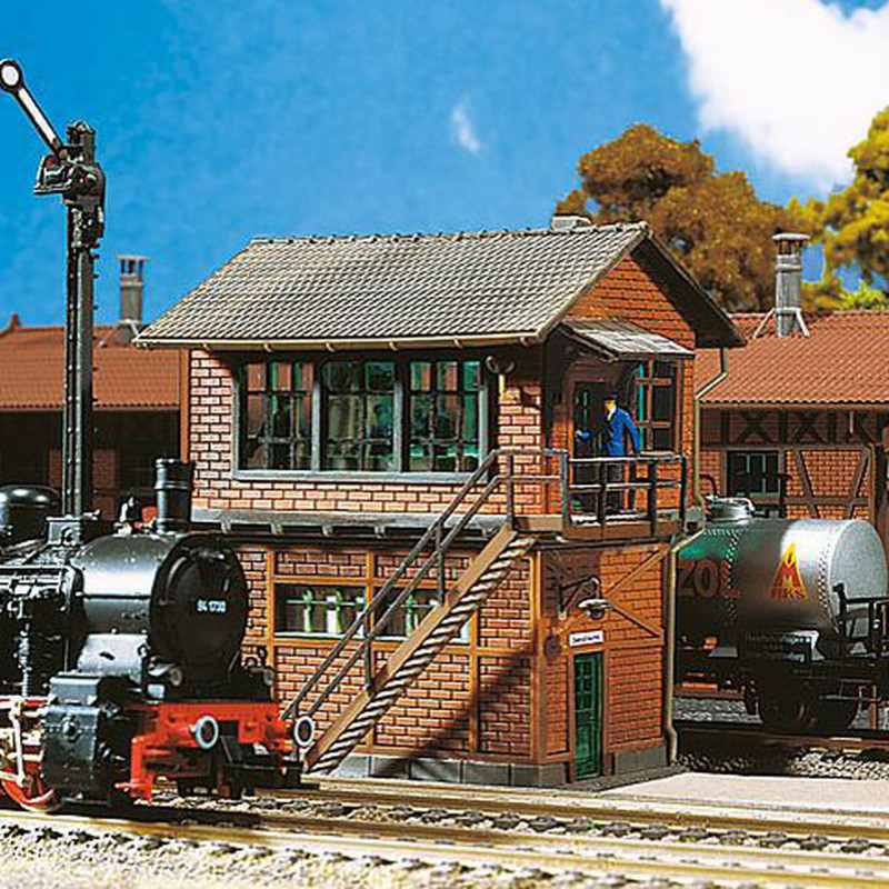 Poste d'aiguillage HO FALLER 120120 modelisme ferroviaire diorama neuf FALLER