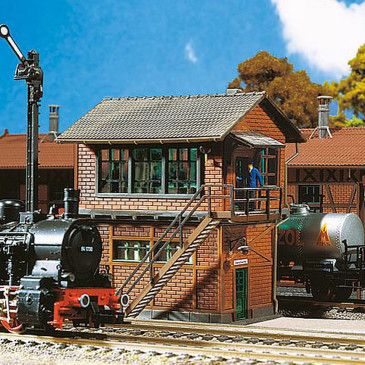 Poste d'aiguillage HO FALLER 120120 modelisme ferroviaire diorama neuf FALLER