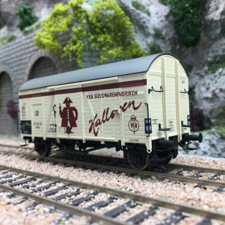 Wagon couvert MRHHS "HALLOREN" DR Ep III-HO 1/87-BRAWA 47986