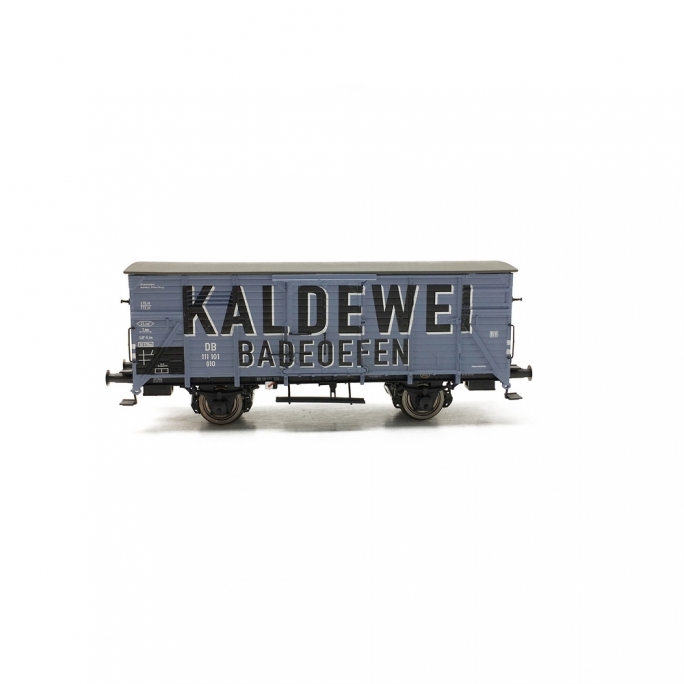 Wagon couvert G10 "KALDEWEI" DB Ep III-HO 1/87-BRAWA 49803