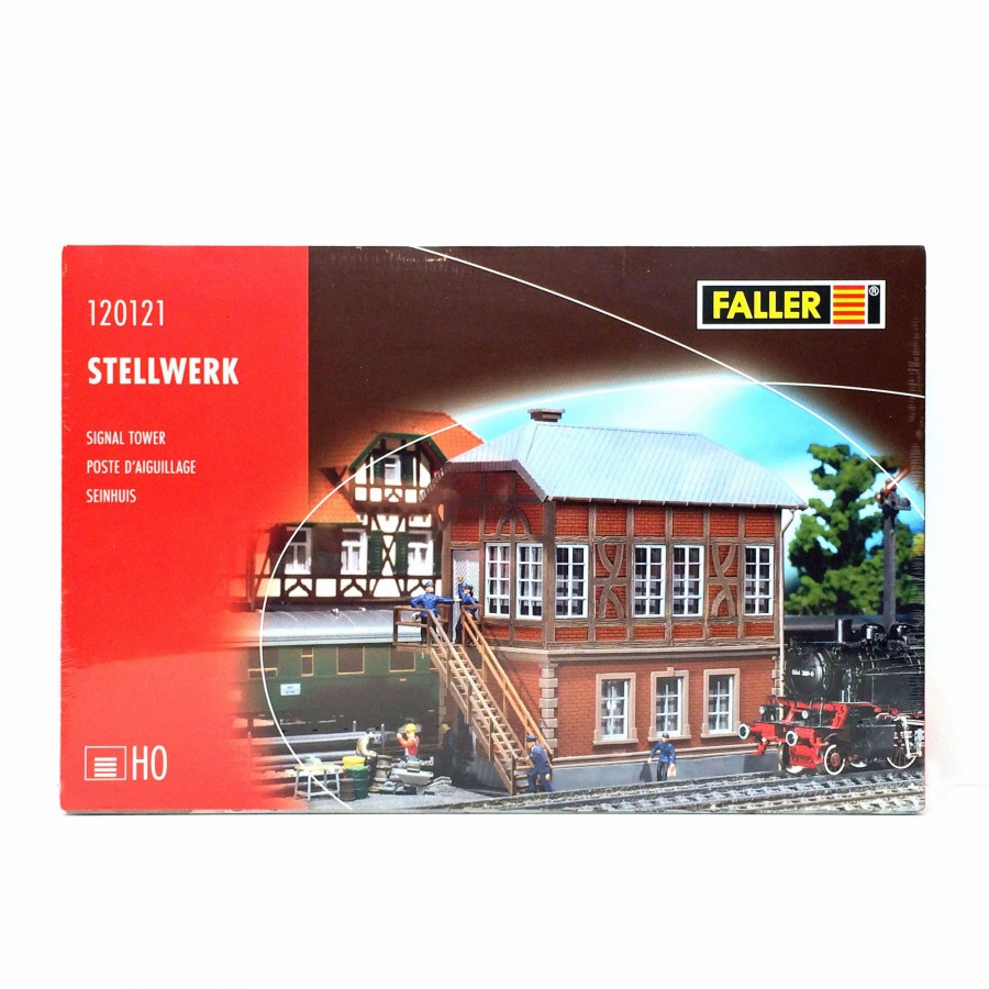 Poste d'aiguillage HO FALLER 120121 modelisme ferroviaire diorama neuf FALLER