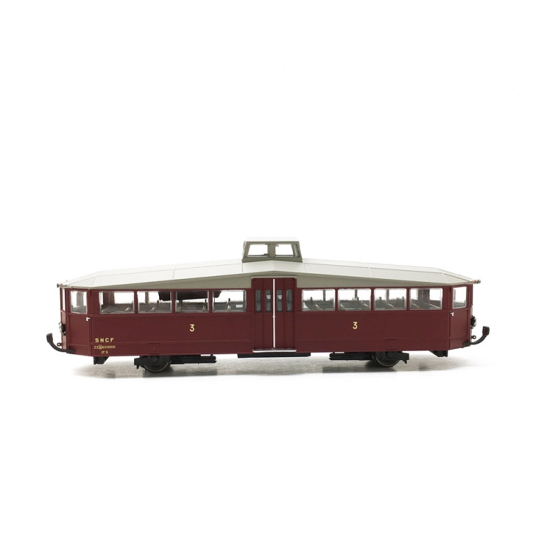 Autorail CGC ZZGC10001 Ep II-III SNCF digital sonore-HO 1/87-NOVATEUR 20005S