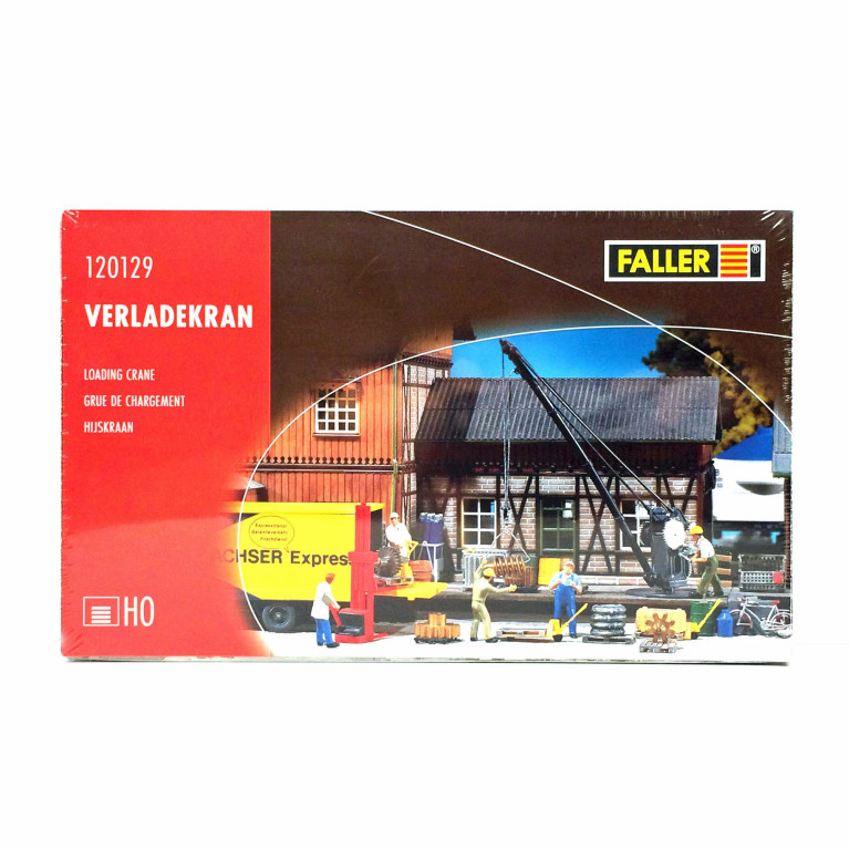 Grue de chargement HO FALLER 120129 modelisme ferroviaire  neuf FALLER
