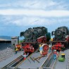 Fosses de visites HO FALLER 120136 modelisme ferroviaire diorama neuf FALLER