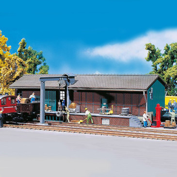 Hangar à marchandises HO FALLER 120152 modelisme ferroviaire diorama neuf FALLER