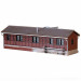 Hangar à marchandises HO FALLER 120152 modelisme ferroviaire diorama neuf FALLER