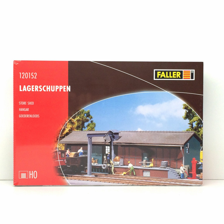 Hangar à marchandises HO FALLER 120152 modelisme ferroviaire diorama neuf FALLER