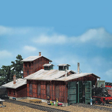 Remise à loco HO FALLER 120161 modelisme ferroviaire diorama neuf FALLER