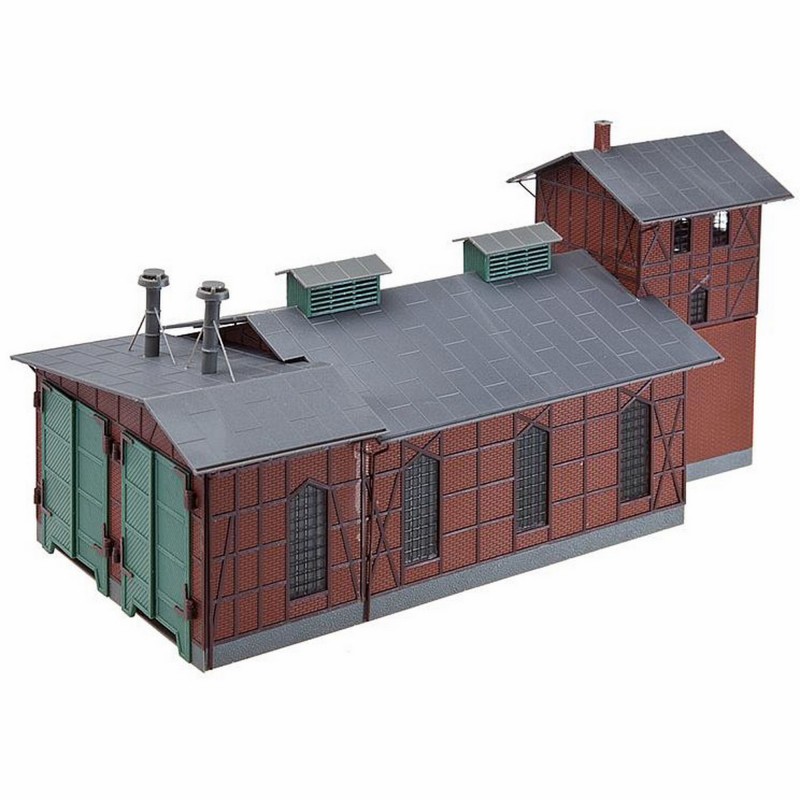 Kit Maquette Faller HO 120081 - Hangar à Locomotives Annulaires - Neuf