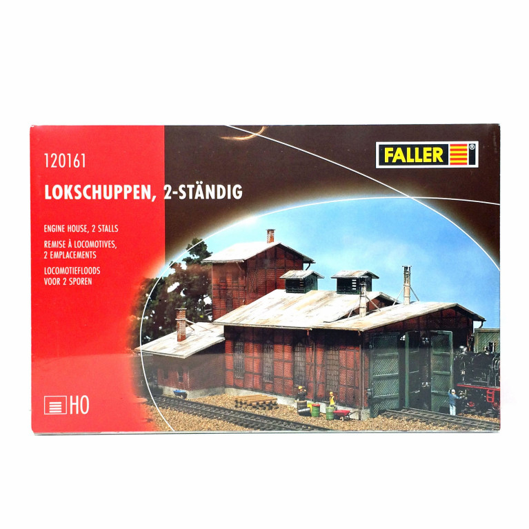 Remise à loco HO FALLER 120161 modelisme ferroviaire diorama neuf FALLER