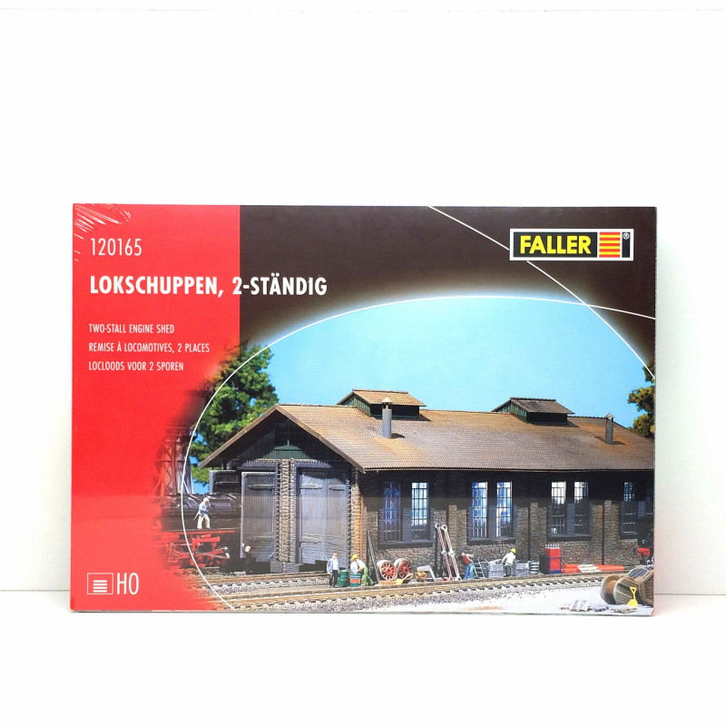 Remise à loco HO FALLER 120165 modelisme ferroviaire diorama neuf FALLER
