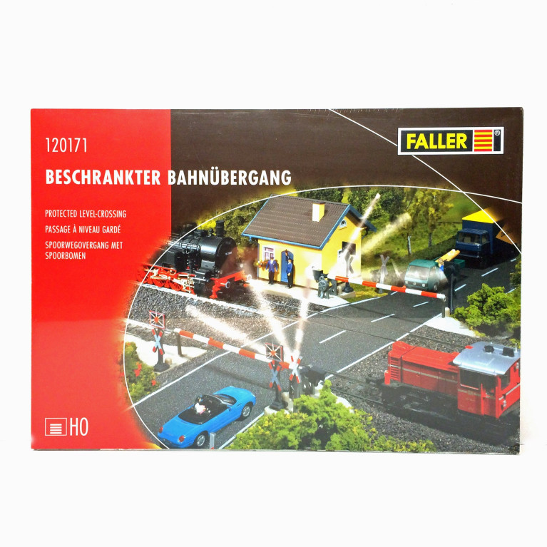 Passage à niveau HO FALLER 120171 modelisme ferroviaire diorama neuf FALLER