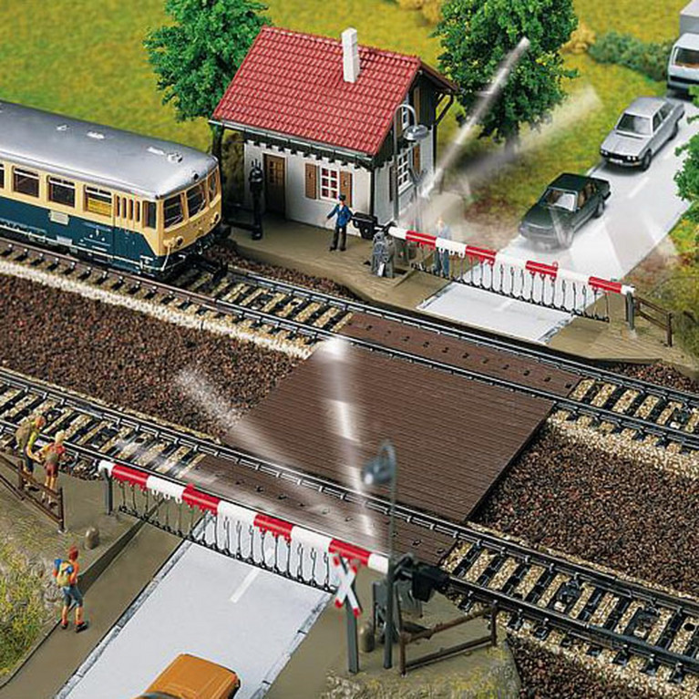 Passage à niveau HO FALLER 120174 modelisme ferroviaire diorama neuf FALLER
