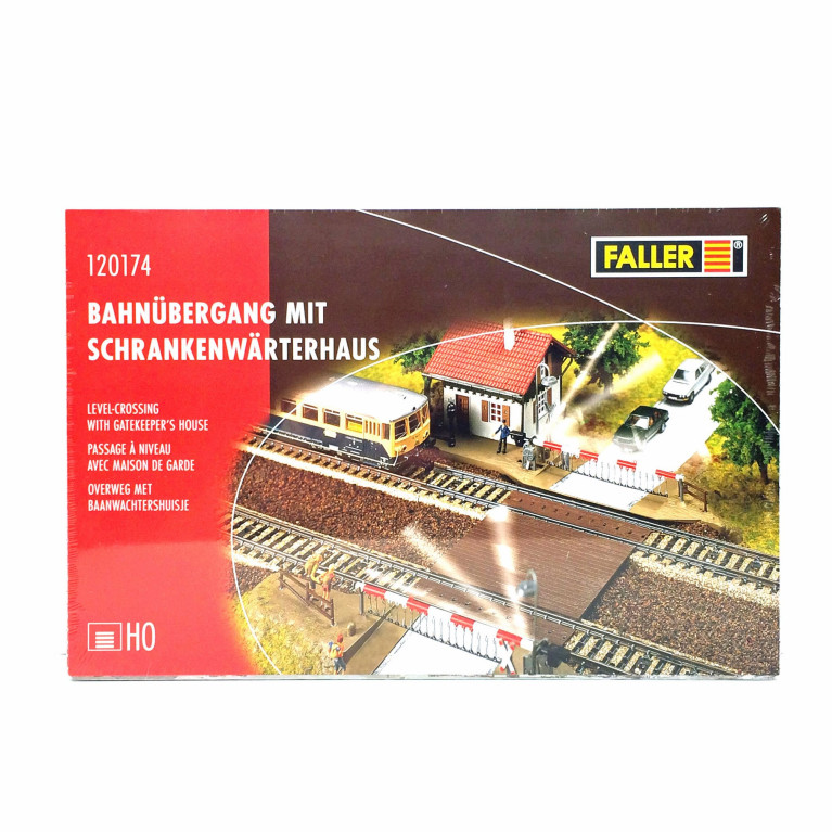 Passage à niveau HO FALLER 120174 modelisme ferroviaire diorama neuf FALLER