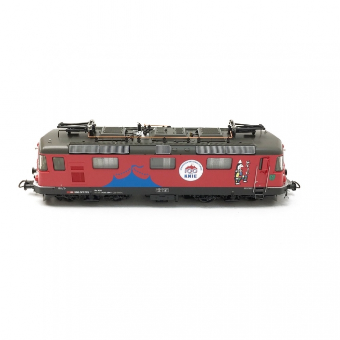 Locomotive série 420294-1 Cirque Knie SBB Ep VI digital son 3R-HO 1/87-ROCO 79402