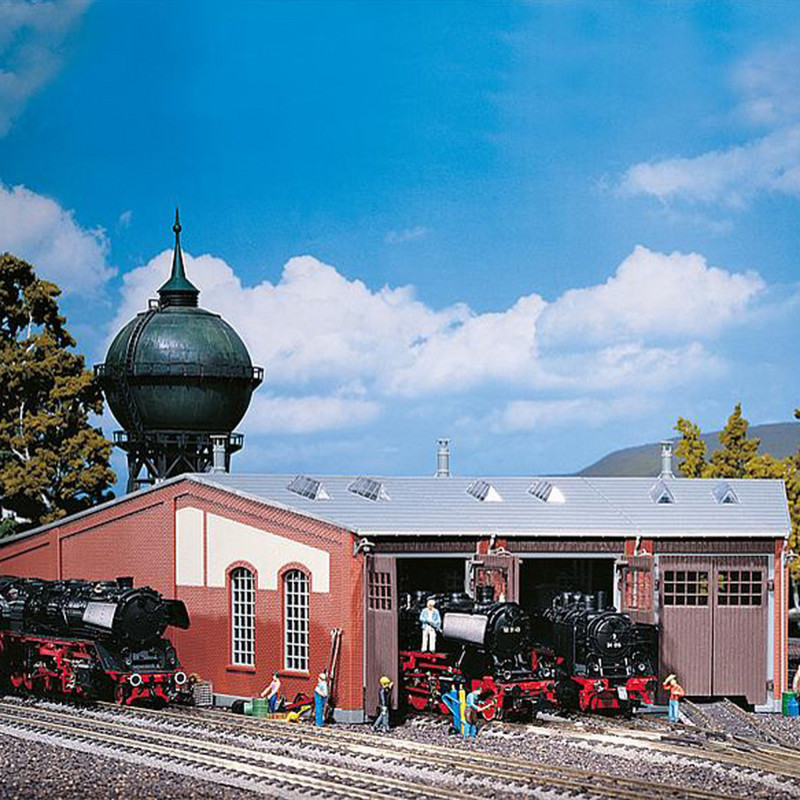 Rotonde à loco HO FALLER 120177 modelisme ferroviaire diorama neuf FALLER
