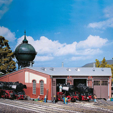 Rotonde à loco HO FALLER 120177 modelisme ferroviaire diorama neuf FALLER