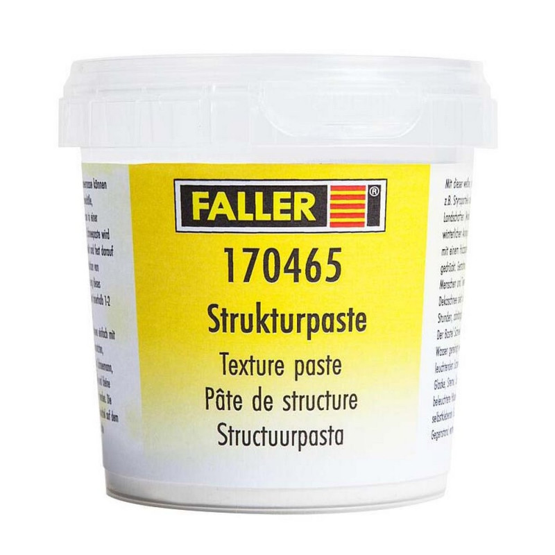 FALLER 78131 – Pâte De Structure Blanche Mate 200 G – Idéal Paysages Neige & Décors Modélisme Ferroviaire