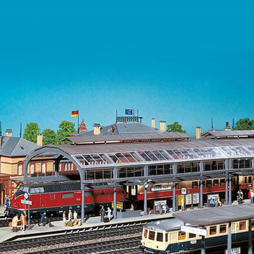 Hall de gare HO FALLER 120180 modelisme ferroviaire diorama neuf FALLER
