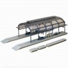 Hall de gare HO FALLER 120180 modelisme ferroviaire diorama neuf FALLER