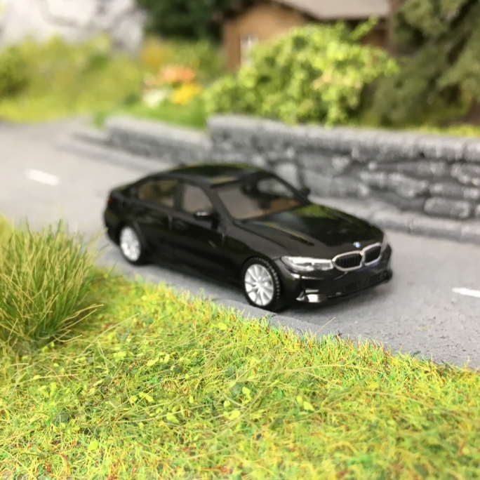 BMW Série 3 Noire-HO 1/87-HERPA 420518