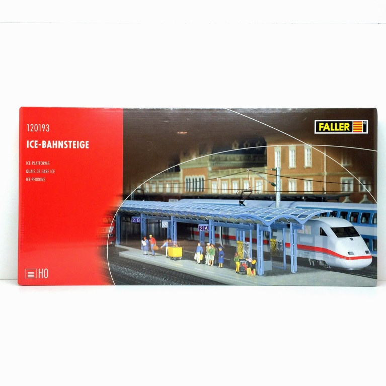 Quai de gare HO FALLER 120193 modelisme ferroviaire diorama neuf FALLER