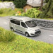 Ford Transit Custom Bus Gris métal-HO 1/87-BUSCH 52505