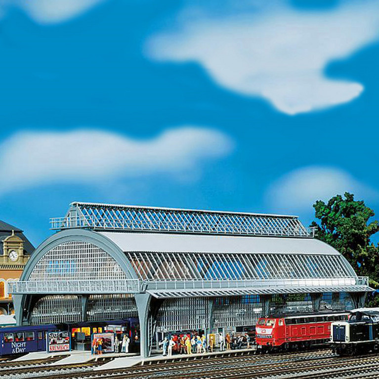 Hall de gare HO FALLER 120199 modelisme ferroviaire diorama neuf FALLER