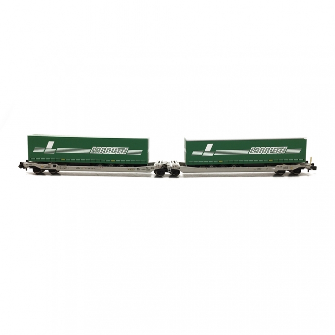 Wagons Kangourou Articulés AAE Hupac Lannutti Ep VI - N 1/160 - REE NW183