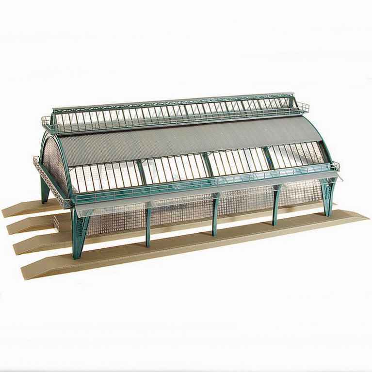 Hall de gare HO FALLER 120199 modelisme ferroviaire diorama neuf FALLER