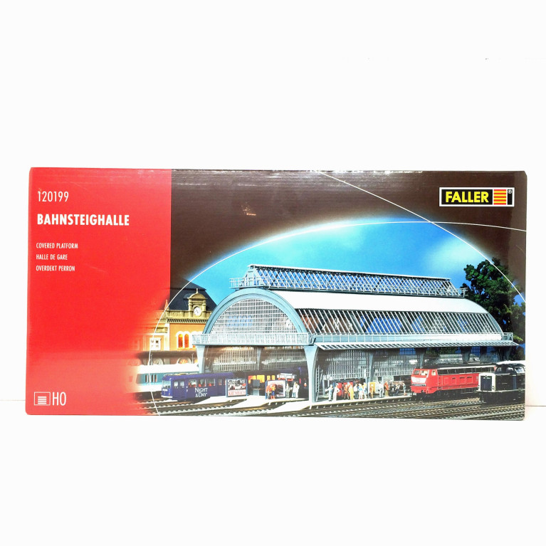 Hall de gare HO FALLER 120199 modelisme ferroviaire diorama neuf FALLER