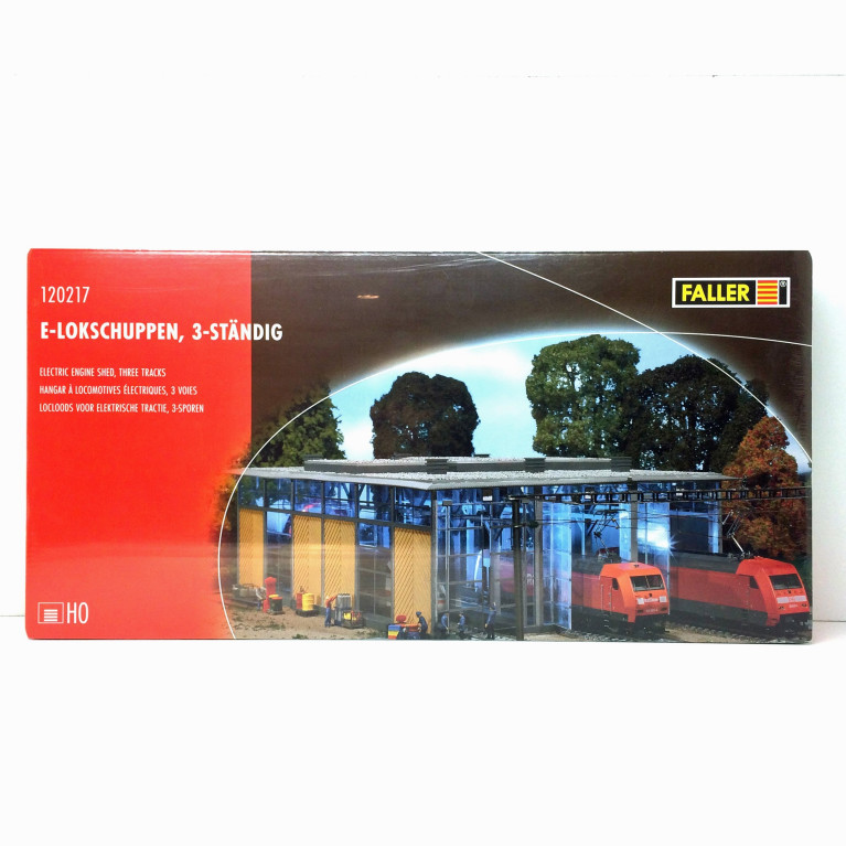 Hangar à loco HO FALLER 120217 modelisme ferroviaire diorama neuf FALLER