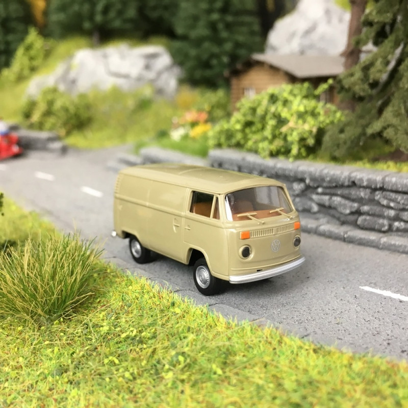 VW T2 Combi Bay Window Tôlé - HO 1/87 - BREKINA 33544