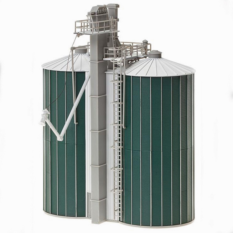 Double silo HO FALLER 120260 modelisme ferroviaire diorama neuf FALLER
