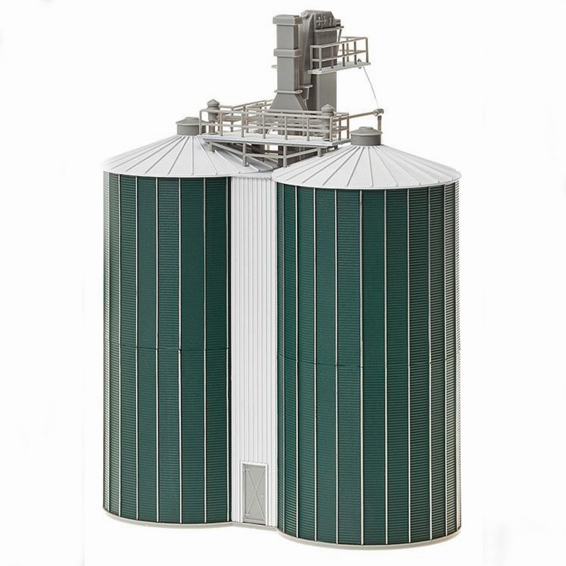 Double silo HO FALLER 120260 modelisme ferroviaire diorama neuf FALLER