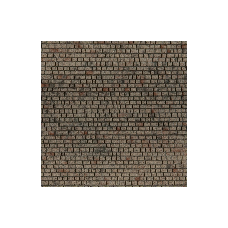 Feuille Structure 3D "Tuiles" - HO 1/87-NOCH 60350