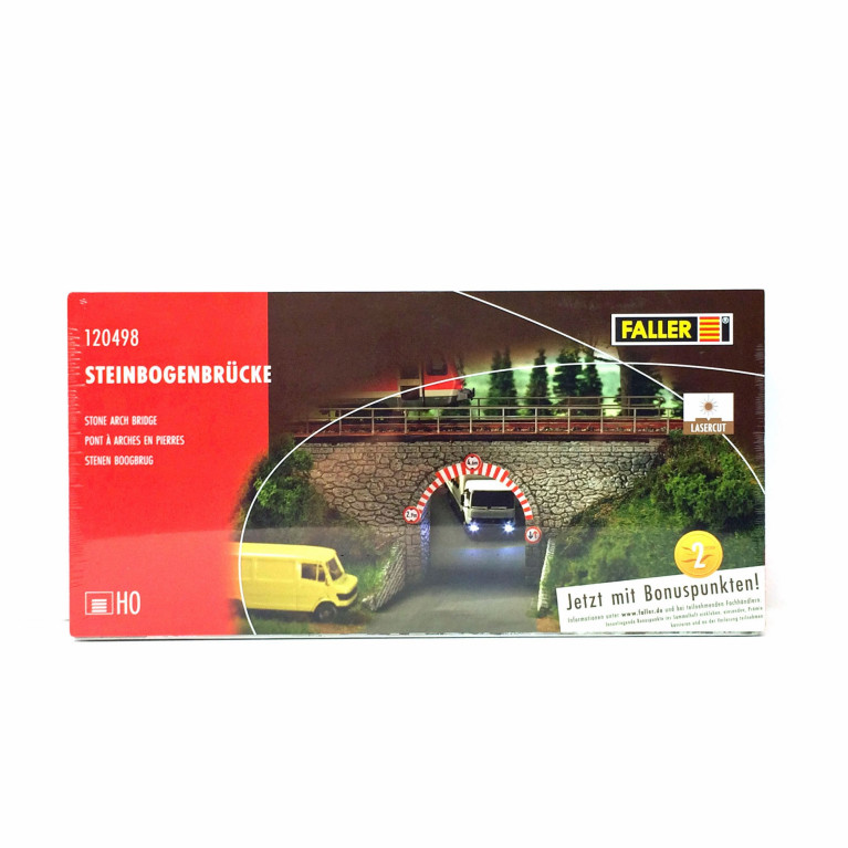 Pont à arc HO FALLER 120498 modelisme ferroviaire diorama neuf FALLER
