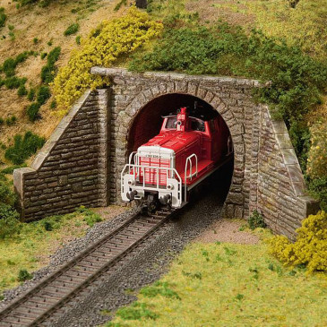 Entrée de tunnel HO FALLER 120558 modelisme ferroviaire diorama neuf FALLER