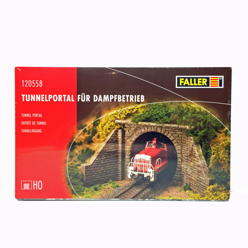 Entrée de tunnel HO FALLER 120558 modelisme ferroviaire diorama neuf FALLER