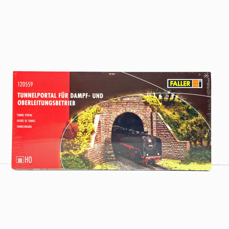 Entrée de tunnel HO FALLER 120559 modelisme ferroviaire diorama neuf FALLER